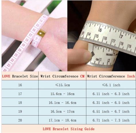 cartier love braceler|cartier love bracelet size chart.